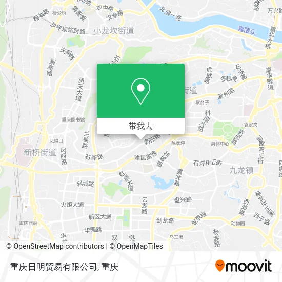 重庆日明贸易有限公司地图