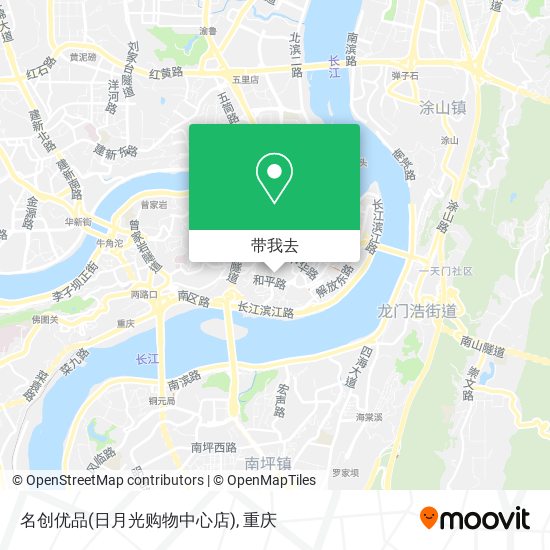 名创优品(日月光购物中心店)地图