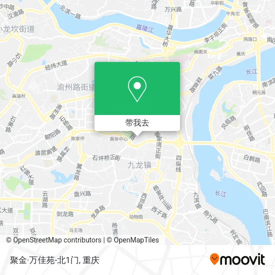 聚金·万佳苑-北1门地图