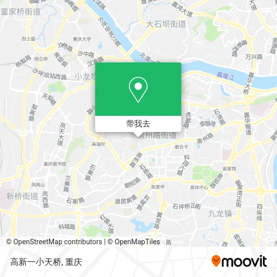 高新一小天桥地图