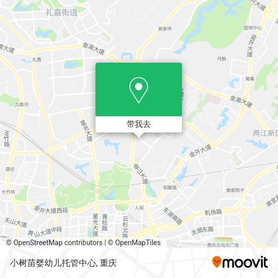 小树苗婴幼儿托管中心地图