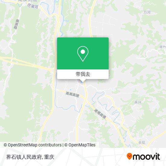 界石镇人民政府地图