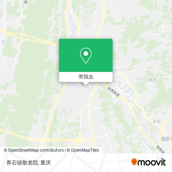 界石镇敬老院地图