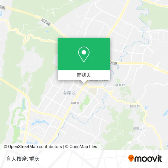 盲人按摩地图