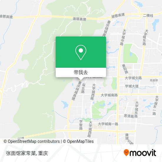 张面馆家常菜地图