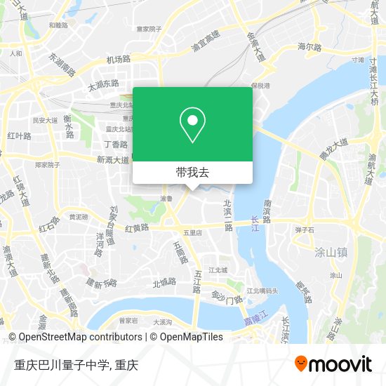 重庆巴川量子中学地图