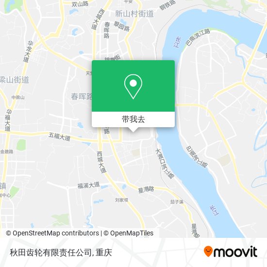 秋田齿轮有限责任公司地图