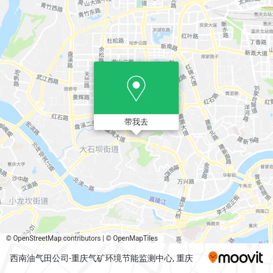 西南油气田公司-重庆气矿环境节能监测中心地图