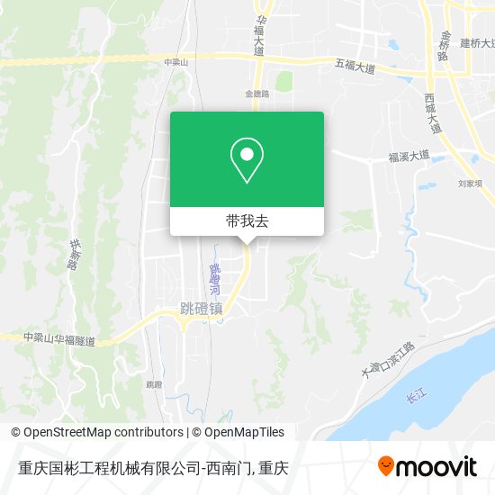 重庆国彬工程机械有限公司-西南门地图