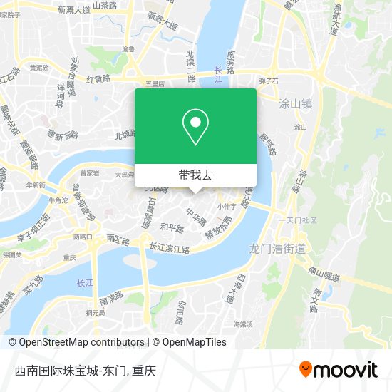 西南国际珠宝城-东门地图