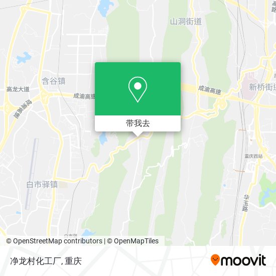 净龙村化工厂地图