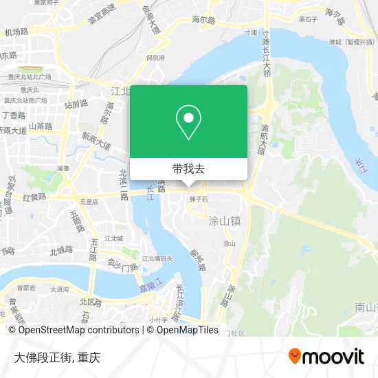 大佛段正街地图