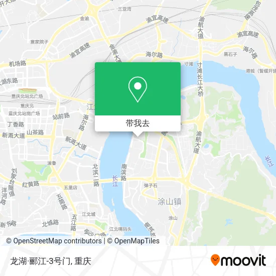 龙湖·郦江-3号门地图