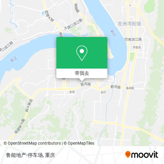 鲁能地产-停车场地图