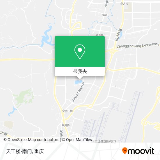 天工楼-南门地图