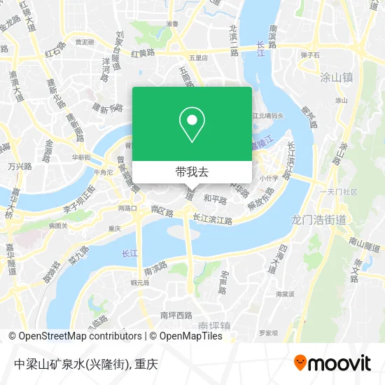 中梁山矿泉水(兴隆街)地图