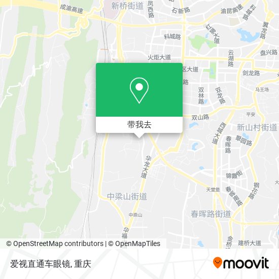 爱视直通车眼镜地图
