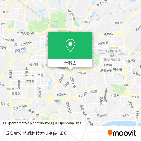 重庆睿安特盾构技术研究院地图