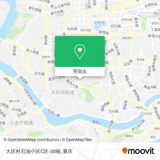 大庆村石油小区C区-30栋地图