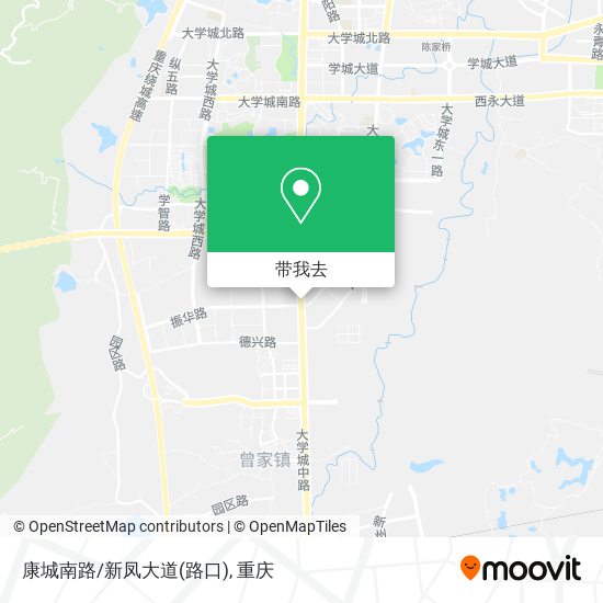 康城南路/新凤大道(路口)地图