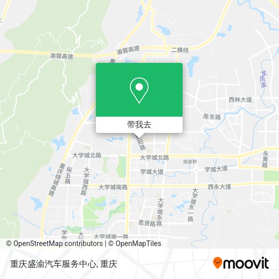 重庆盛渝汽车服务中心地图