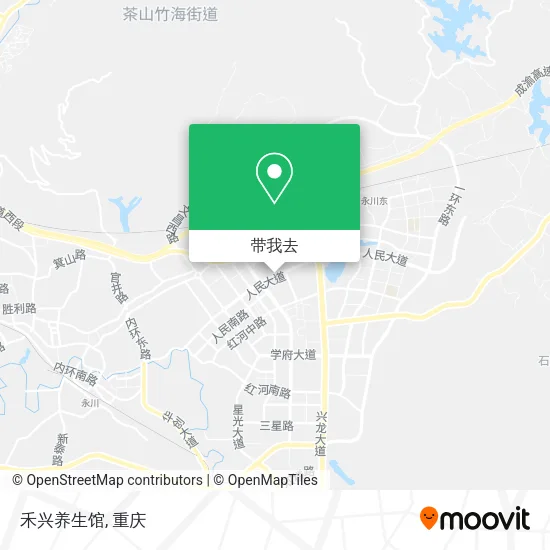 禾兴养生馆地图