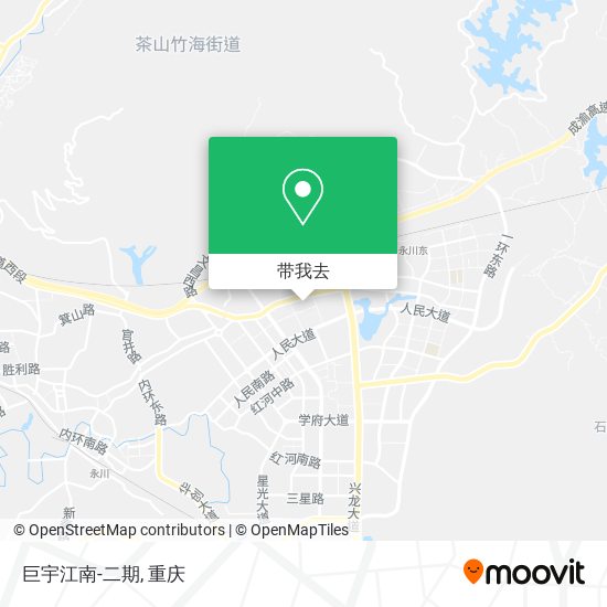 巨宇江南-二期地图