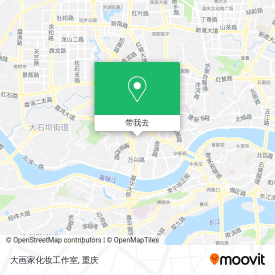 大画家化妆工作室地图