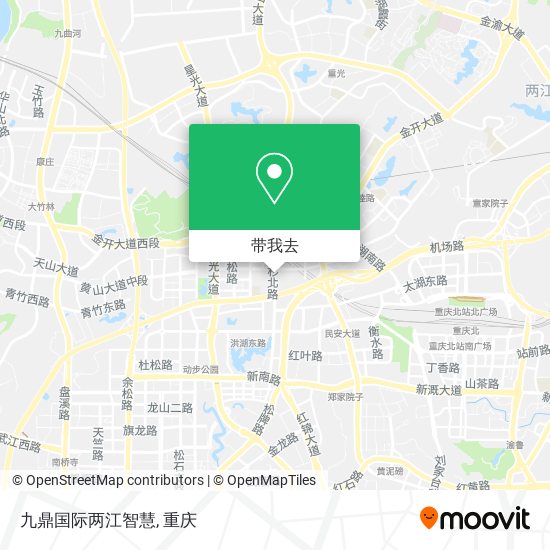 九鼎国际两江智慧地图