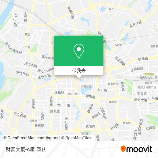 财富大厦-A座地图
