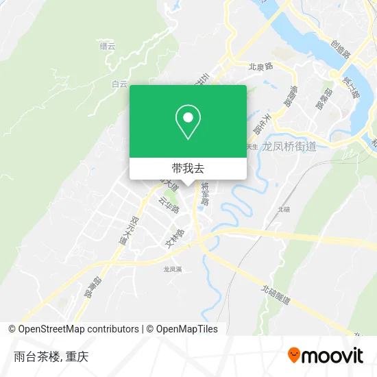 雨台茶楼地图