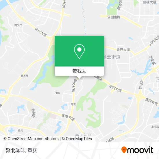 聚北咖啡地图