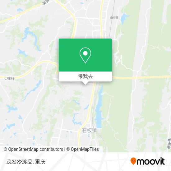 茂发冷冻品地图
