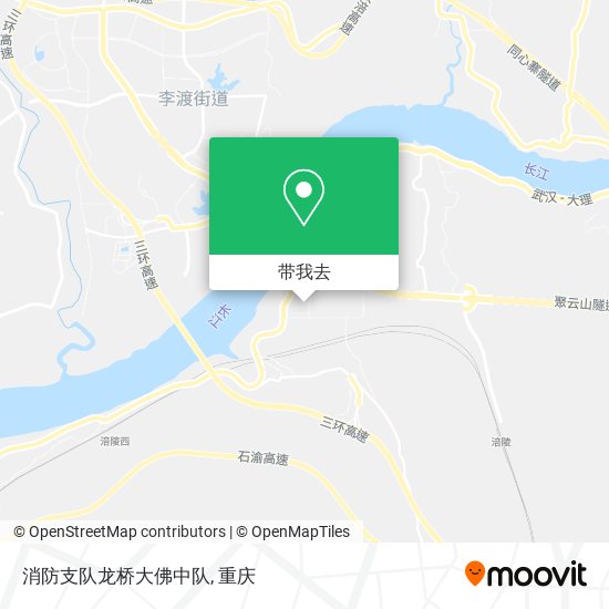 消防支队龙桥大佛中队地图