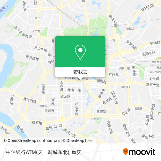中信银行ATM(天一新城东北)地图