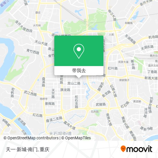 天一·新城-南门地图