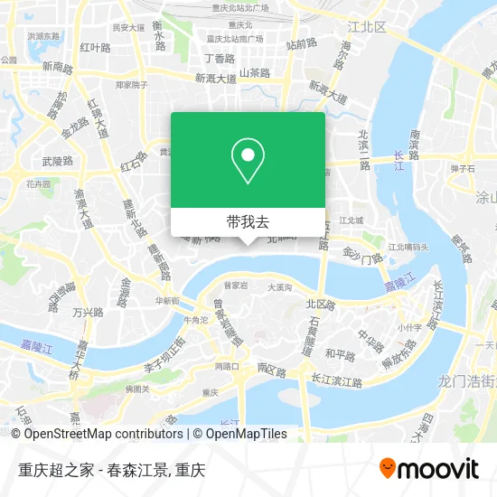 重庆超之家 - 春森江景地图