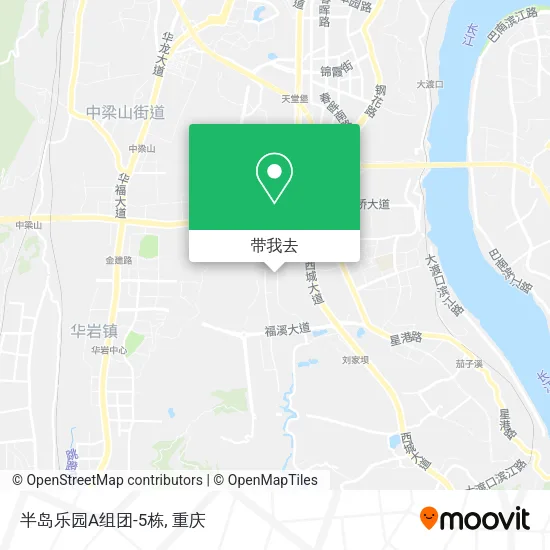 半岛乐园A组团-5栋地图