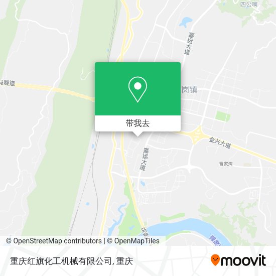 重庆红旗化工机械有限公司地图