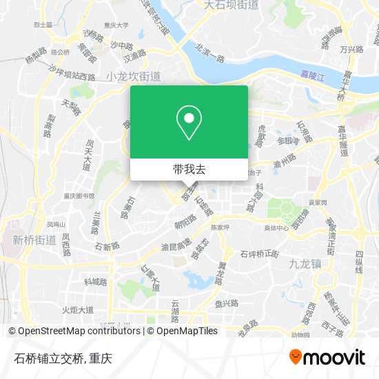石桥铺立交桥地图