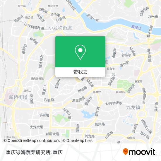 重庆绿海蔬菜研究所地图