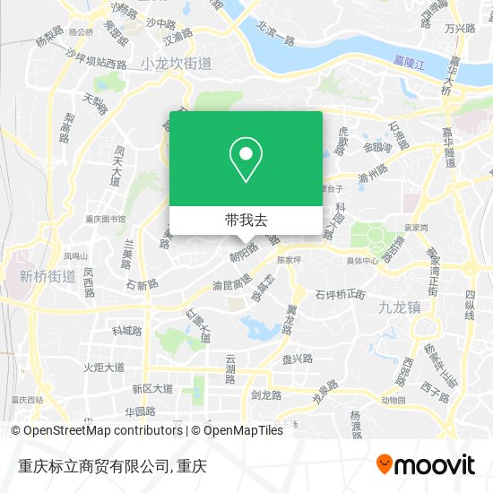 重庆标立商贸有限公司地图