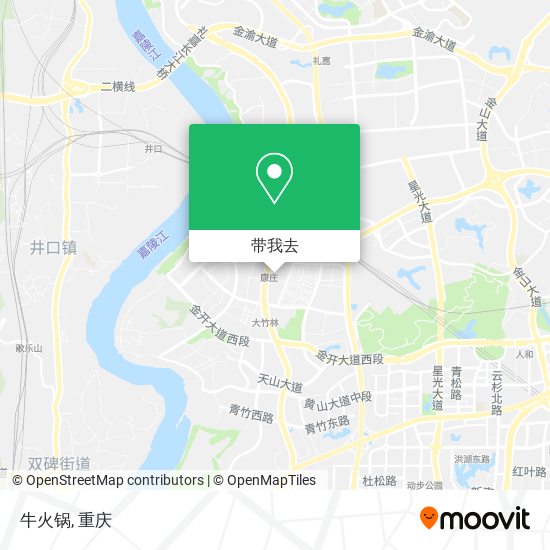 牛火锅地图