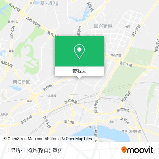 上果路/上湾路(路口)地图