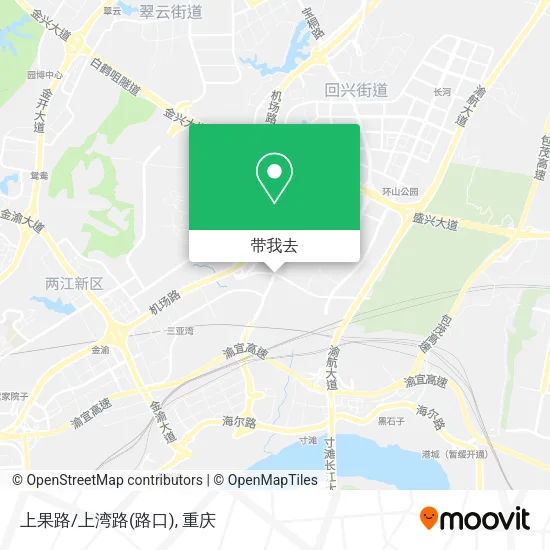 上果路/上湾路(路口)地图