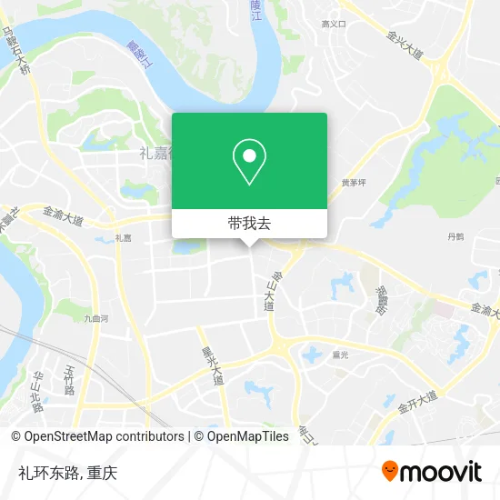 礼环东路地图