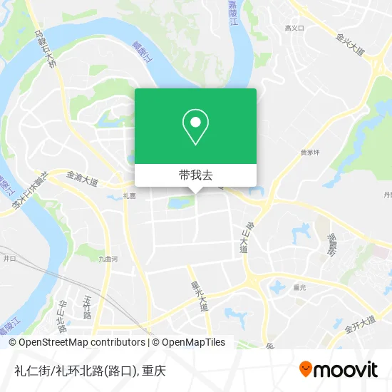 礼仁街/礼环北路(路口)地图
