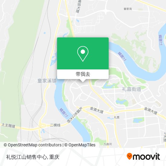 礼悦江山销售中心地图