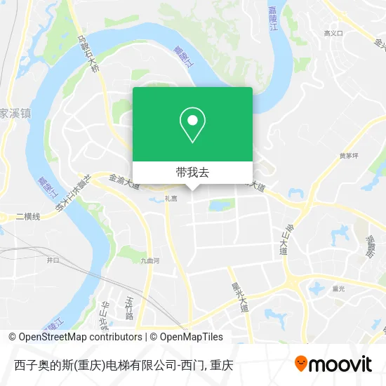 西子奥的斯(重庆)电梯有限公司-西门地图