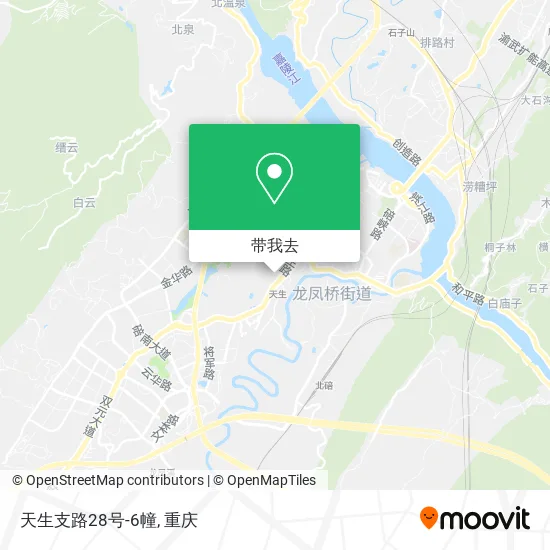 天生支路28号-6幢地图